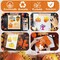 45Pieces Christmas Halloween Fall Thanksgiving Cookie Stencils (45 Holiday)